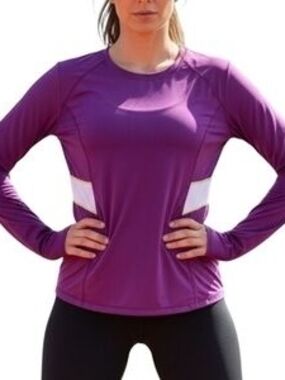 Lululemon Athletica Run Sun Blocker Long Sleeve Shirt